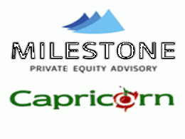 Milestone Capital in talks to invest in food processing firm Capricorn Food Products