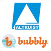 Mobile VAS company Altruist acquires Singapore-based social media startup Bubbly