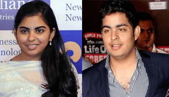 Ambani siblings Isha & Akash inducted in board of Reliance Jio & Reliance Retail