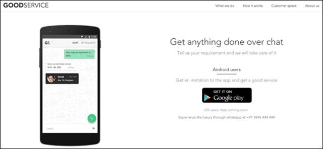 Chat-based concierge startup Goodservice secures $1.6M funding from Sequoia Capital
