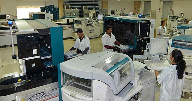 Thyrocare surges on stock market debut