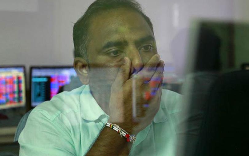 Sensex posts biggest percentage fall in more than a week