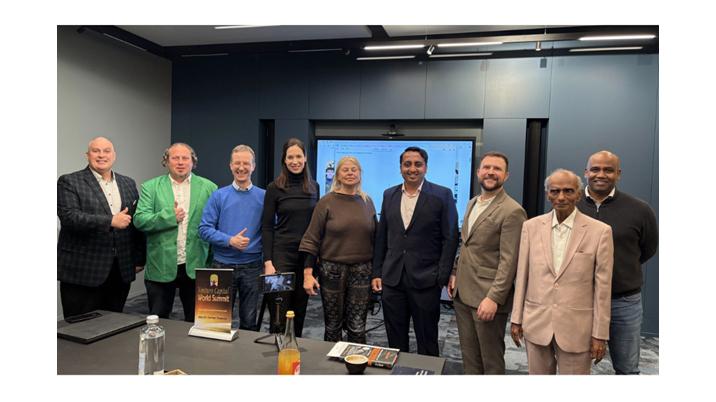 Digant Sharma and CA Mahendra Turakhia Join Global Leaders at Venture Capital World Summit in Zurich, Switzerland