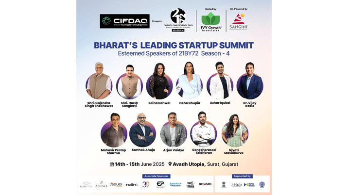 Surat to Host India’s Premier Startup Summit: 21BY72