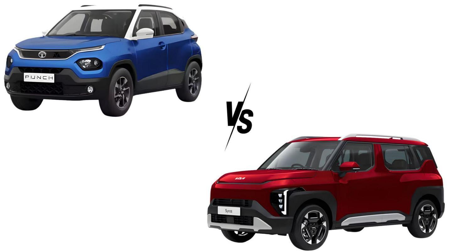 Kia Syros or Tata Punch: Which SUV Fits Your Lifestyle Better?