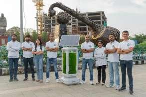 AlgaeTree by Mushroom World Group: Breathing Life Into India's Urban Future