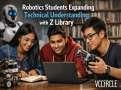 Robotics Students Expanding Technical Understanding with Z Library
