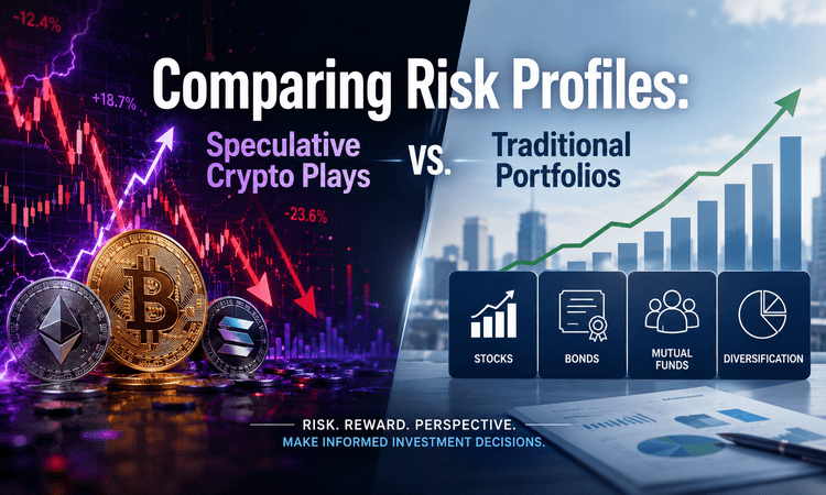 Comparing Risk Profiles: Speculative Crypto Plays vs. Traditional Portfolios
