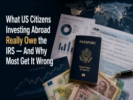 What US Citizens Investing Abroad Really Owe the IRS — And Why Most Get It Wrong
