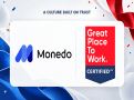 Monedo Financial Services Recognised as a Great Place to Work®