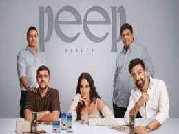 UBR × DISRPTVE Bring PEEP Beauty to Market with an Integrated Venture- Building Approach