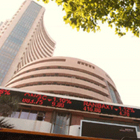 Sensex edges higher in end to record-setting March