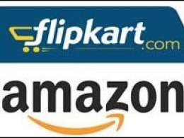 Where would Flipkart and Amazon spend money from their loaded bags
