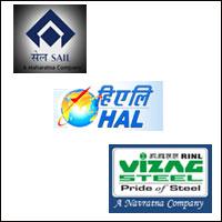 Govt to sell part stake in SAIL, RINL, HAL in FY15