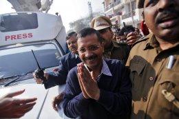 Aam Aadmi Party sweeps Delhi elections with 67 seats