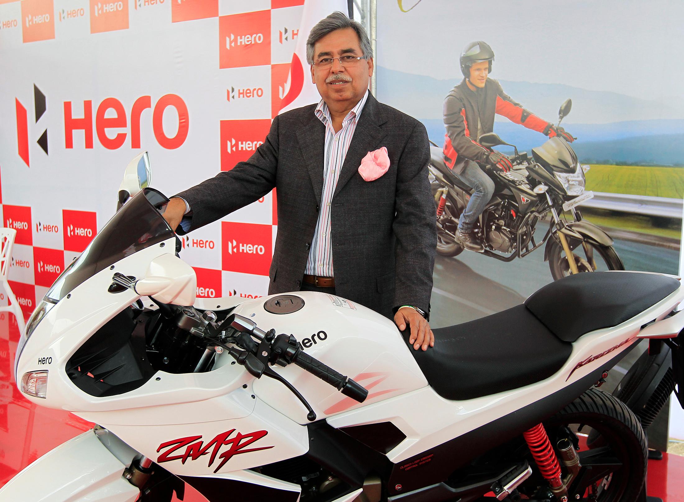 Hero MotoCorp promoters sell 3.5% stake for $300M to diversify into new avenues