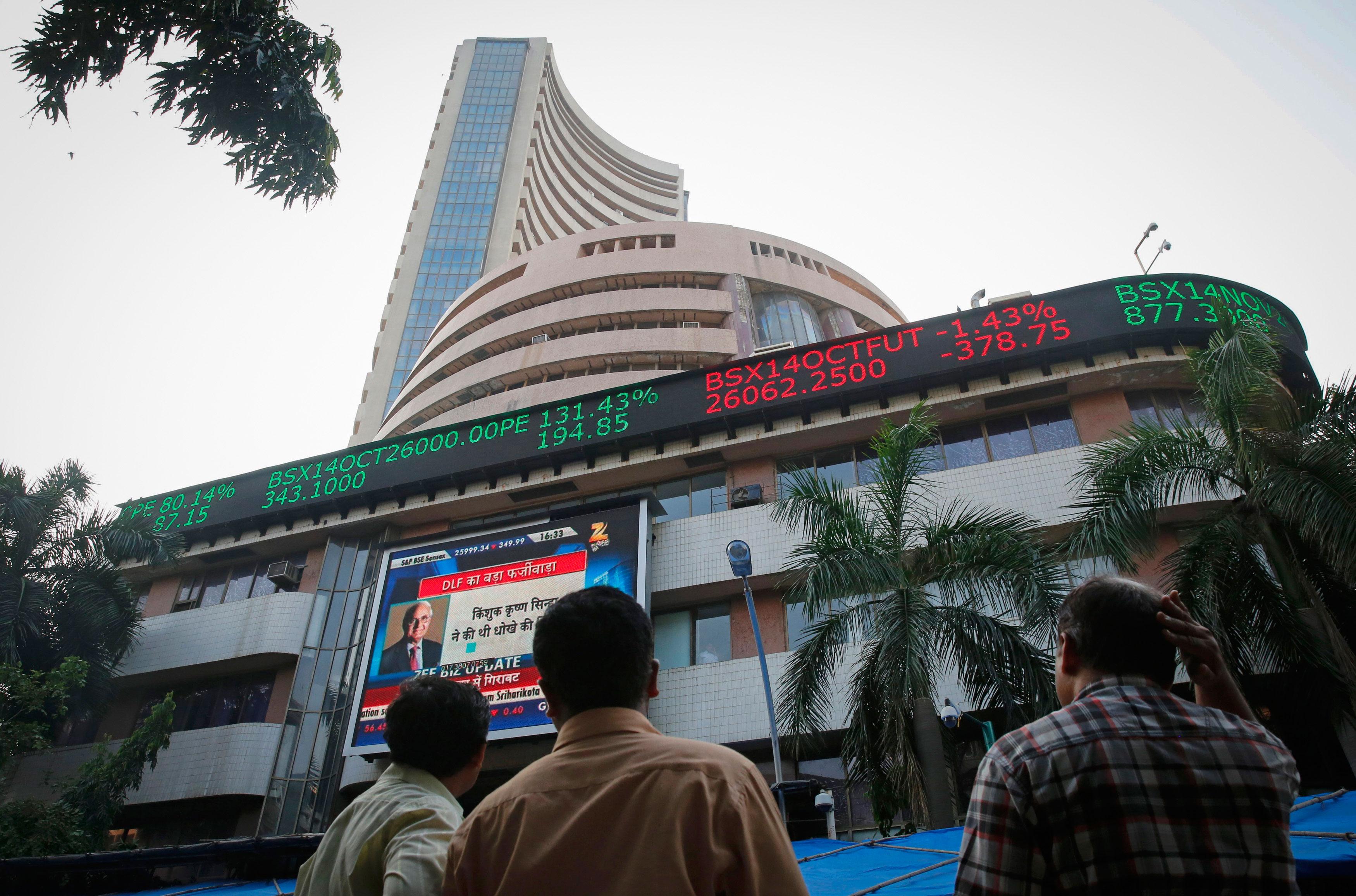 Sensex ends at 1-month high