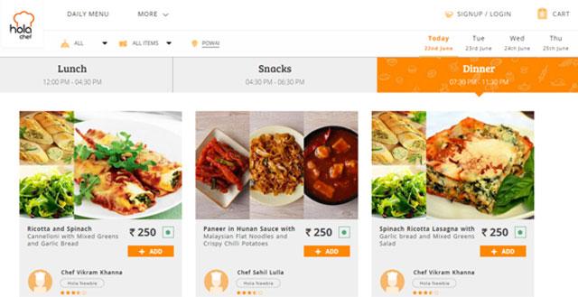Food tech startup Holachef secures $3.1M from Kalaari Capital and India Quotient