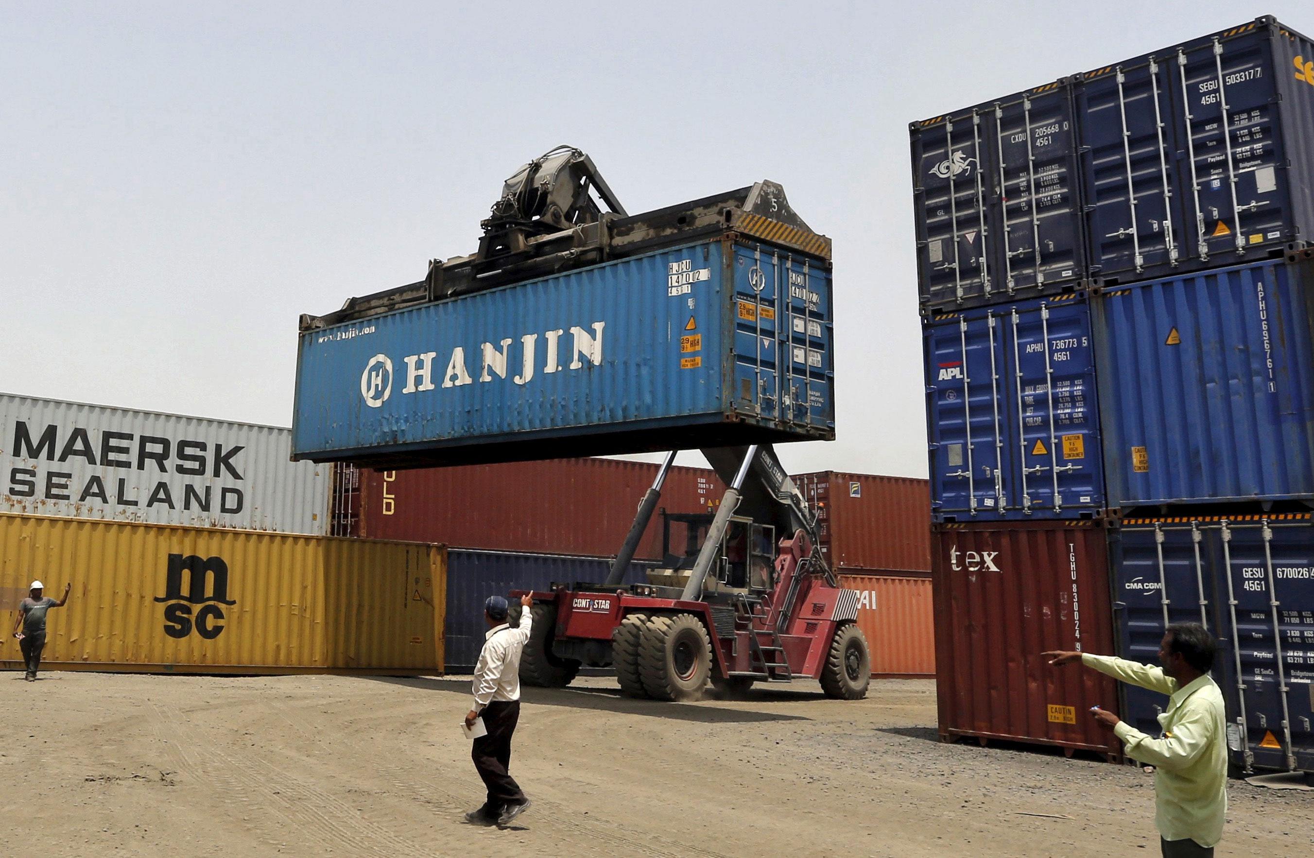 Exports fall for sixth straight month