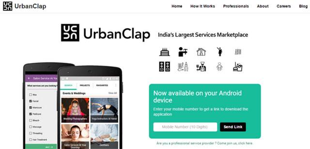 Mobile-only local services marketplace UrbanClap raises $10M from Accel & SAIF Partners