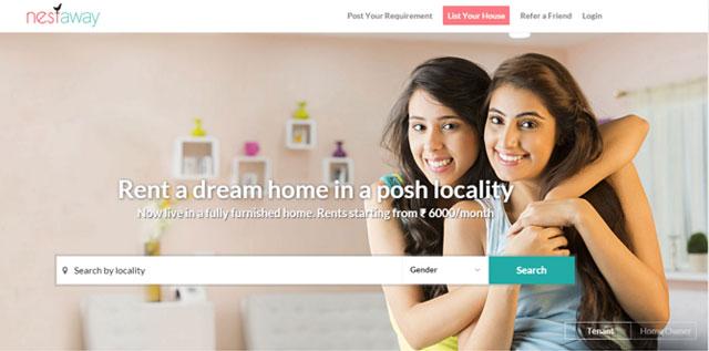 Online marketplace for shared accommodation Nestaway raises $12M from Flipkart, Tiger Global