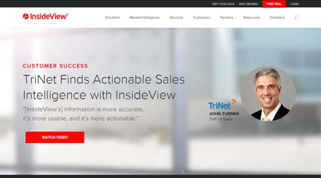 SaaS-based market analytics firm InsideView raises $32.5 million from Spring Lake Equity Partners