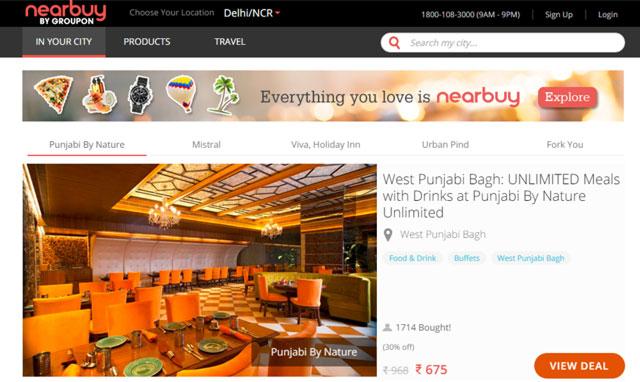 Groupon cedes control of Indian arm to Sequoia, local management; rebrands to Nearbuy
