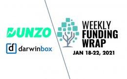 Dunzo, Darwinbox lead venture capital funding this week